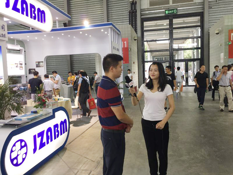 ezweb平衡机参展2017中国国际新能源车用电机电控展览会