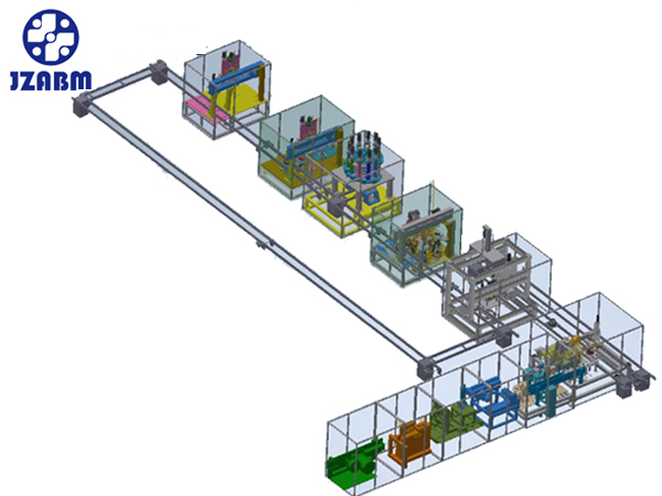 扁线电机定子生产线