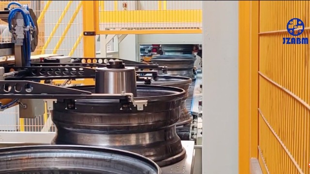 重卡轮辋全自动跳动检测机